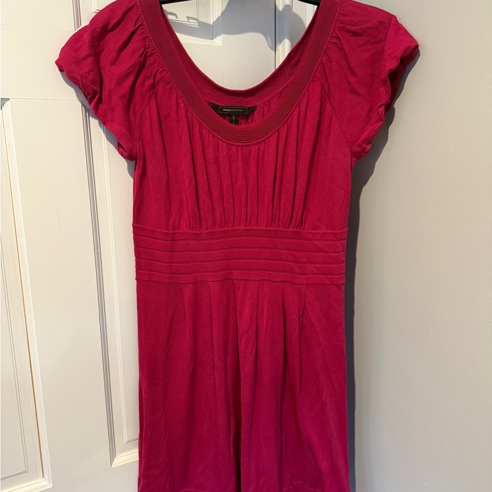 BCBGMaxAzria Fuchsia Dress
